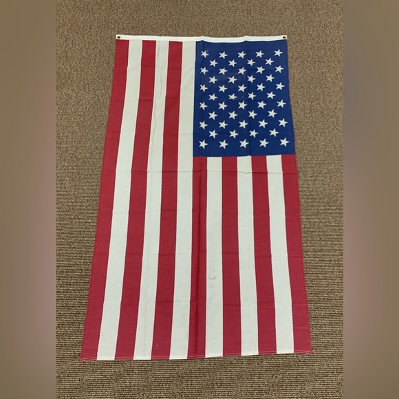 1950s Vintage Modern 50 Star USA American Flag - Picture 6 of 16